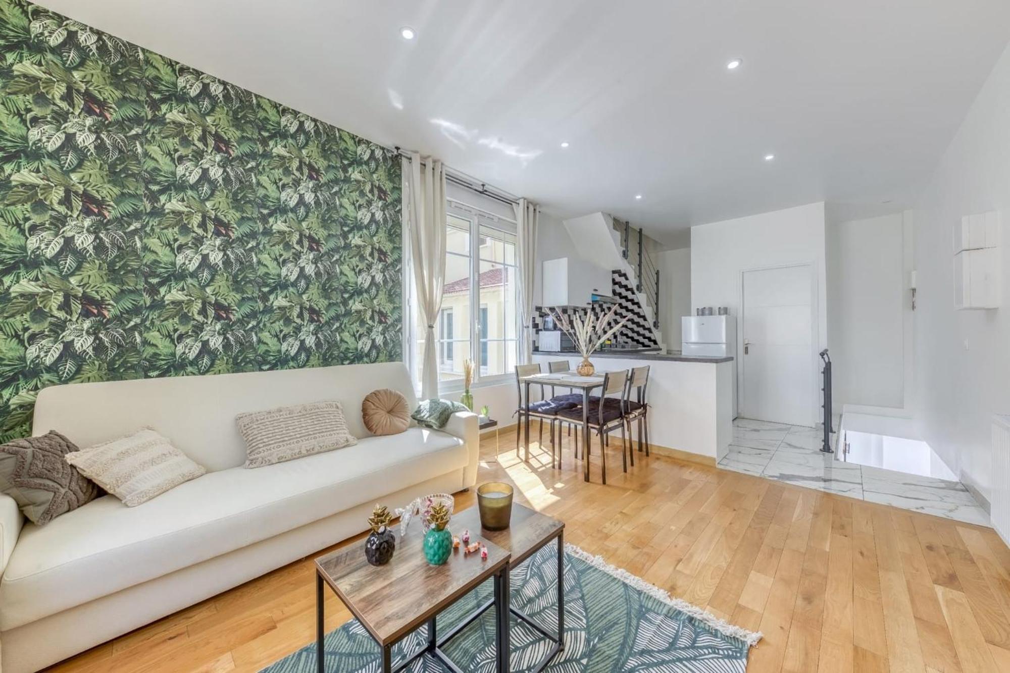 Joli Appartement De Vacances Écouen Dış mekan fotoğraf